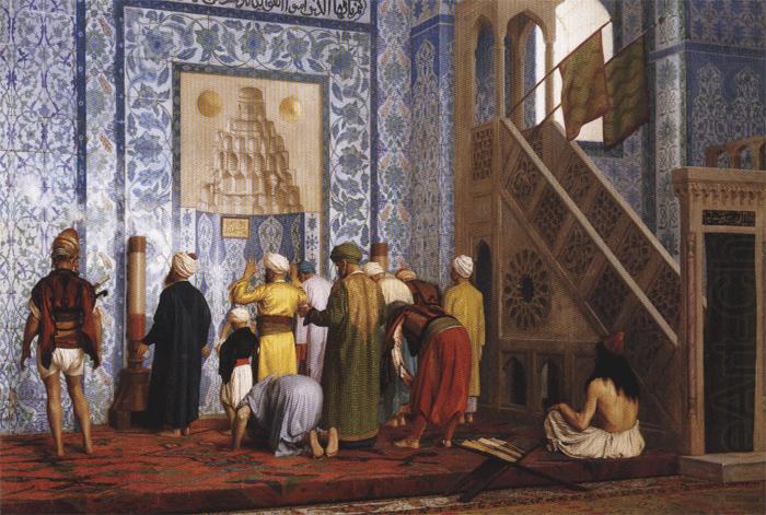 Jean - Leon Gerome The Blue Mosque china oil painting image